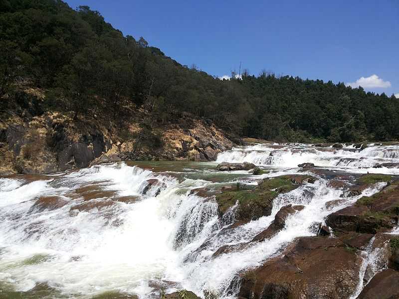 the Halashana Falls,Ooty