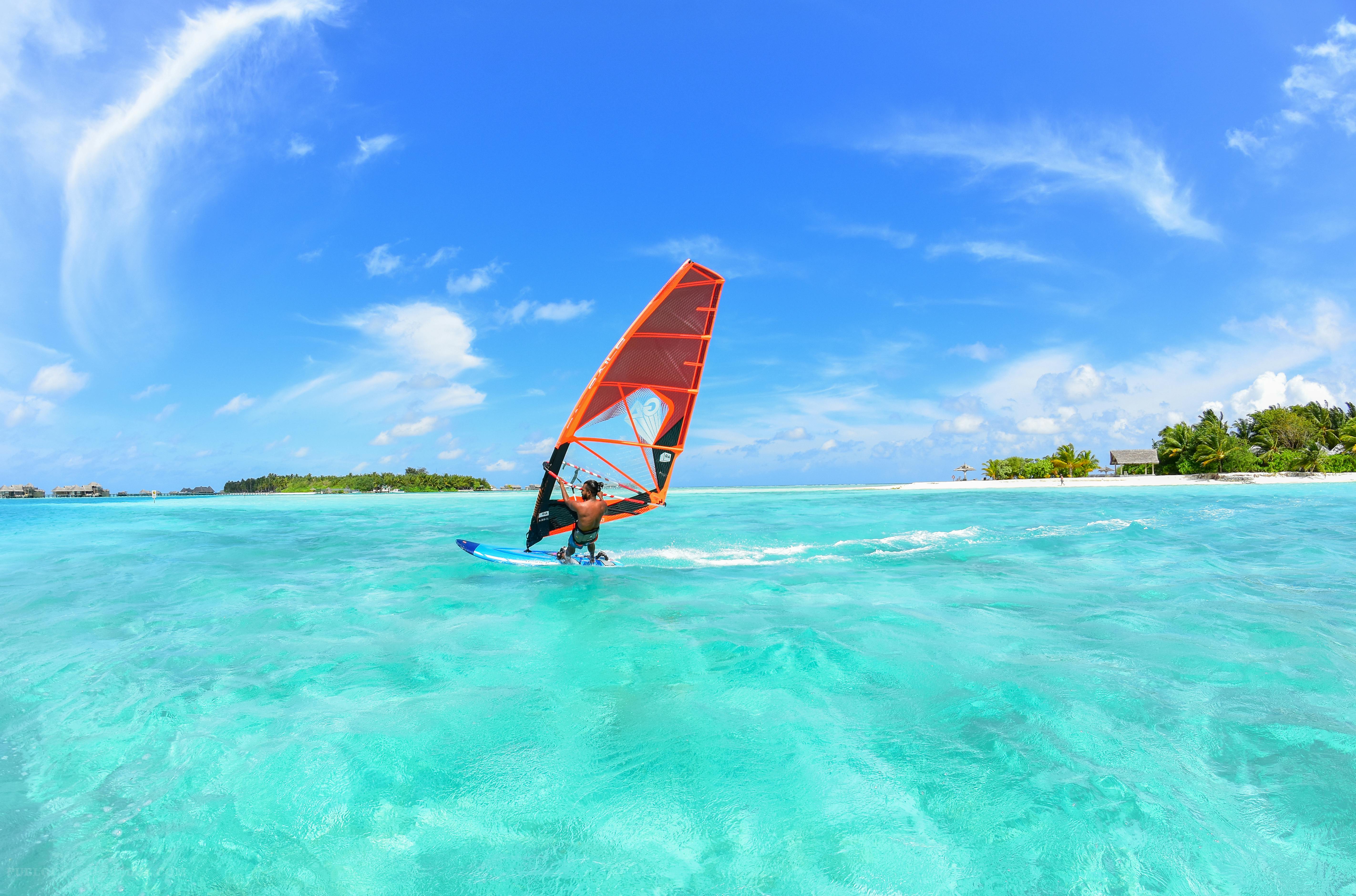 Windsurfing In Maldives