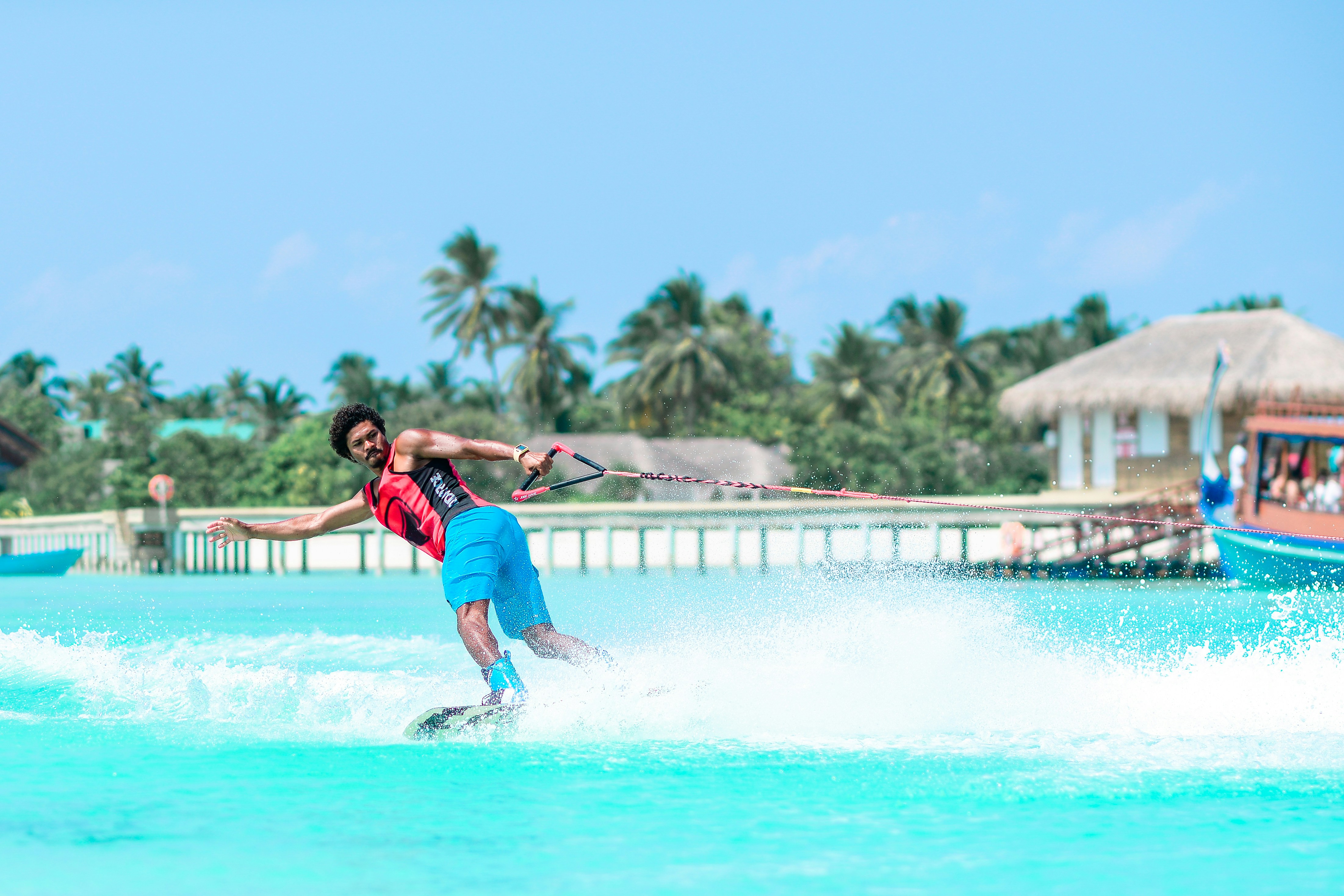 Wakeboarding In Maldives