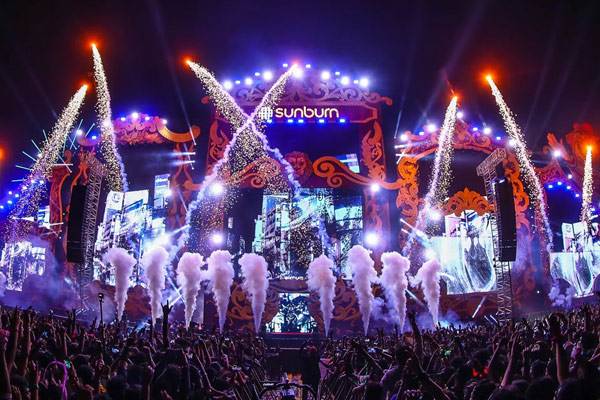 The Sunburn Festival, Goa