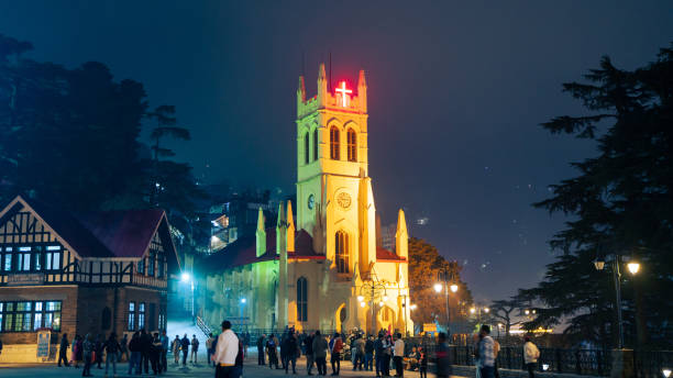 Mall road Shimla