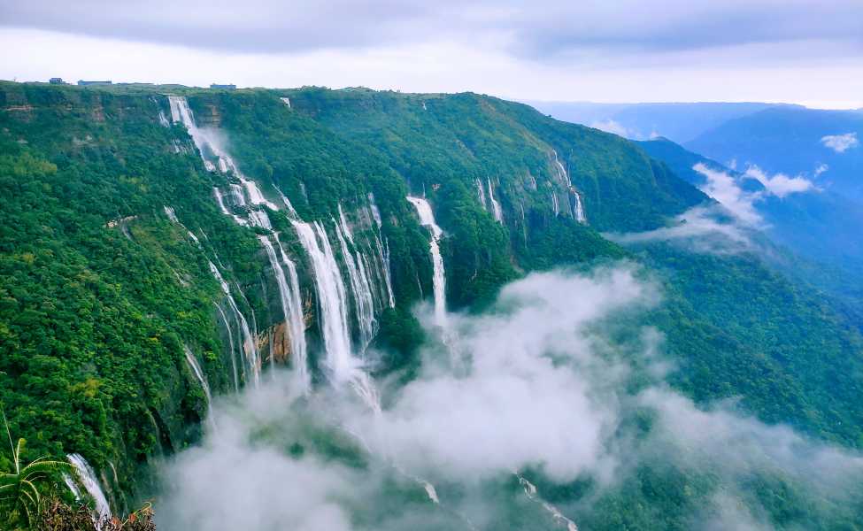 Cherrapunji and Mawsynram, Meghalaya