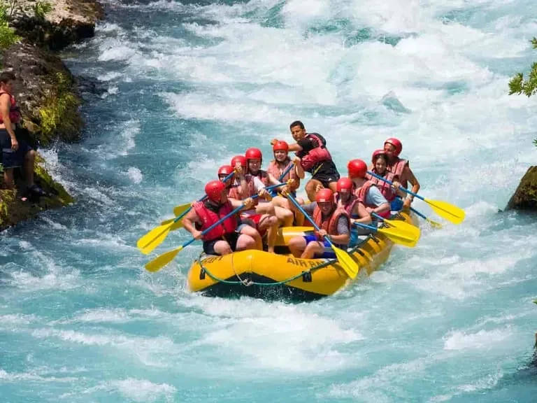 Enjoy River Rafting in the Sutlej river