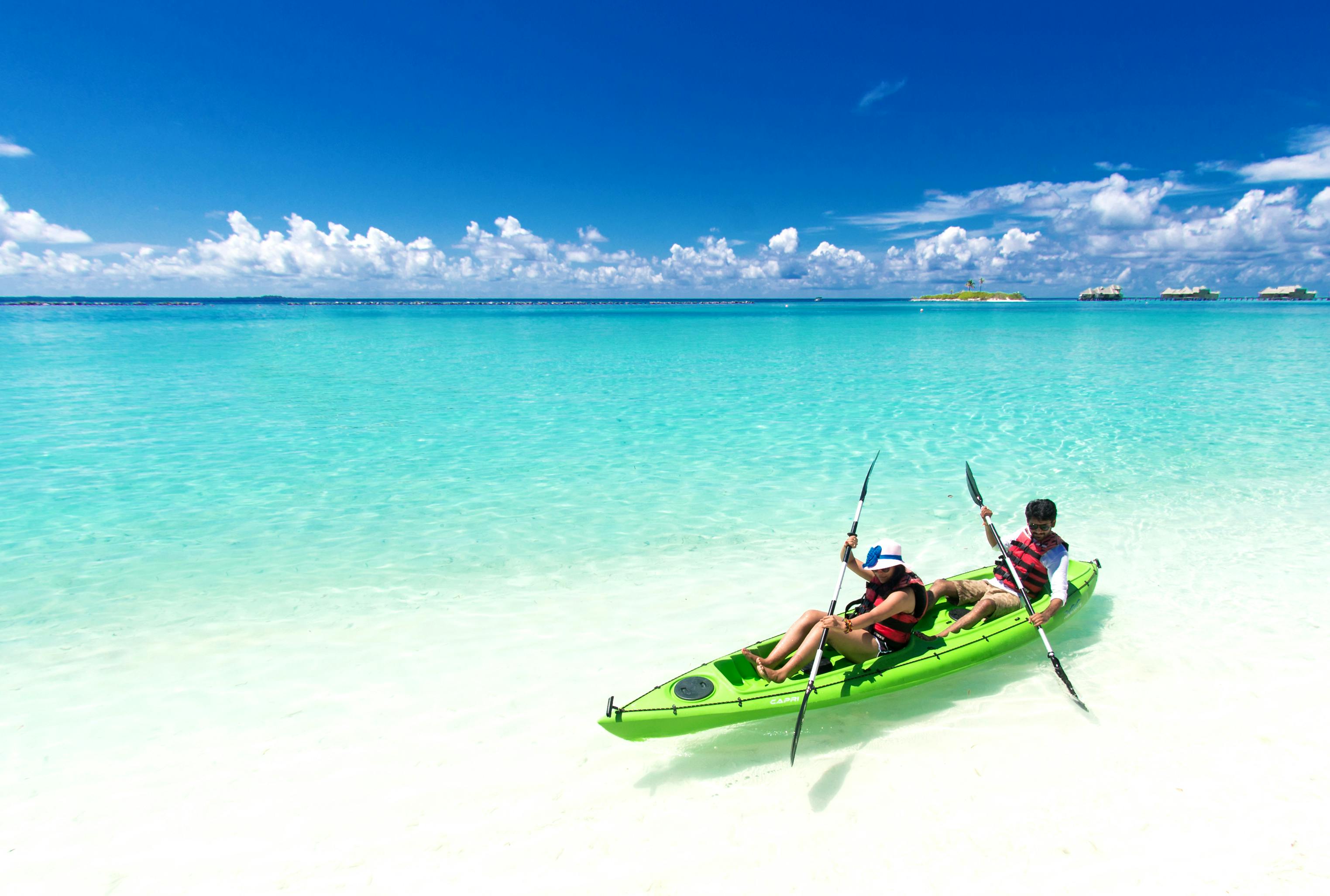 Kayaking & Transparent Kayak In Maldives