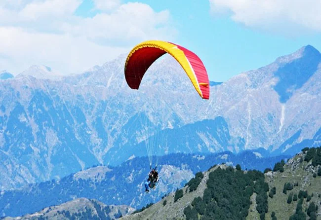 Try Paragliding at Kangra Valley