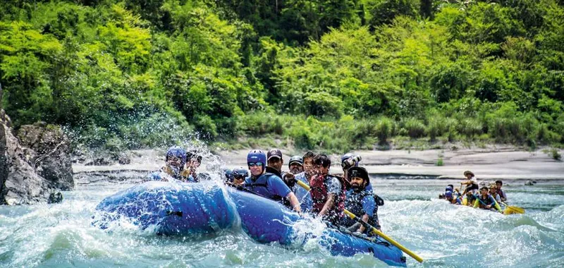 Siang River Rafting, Arunachal Pradesh